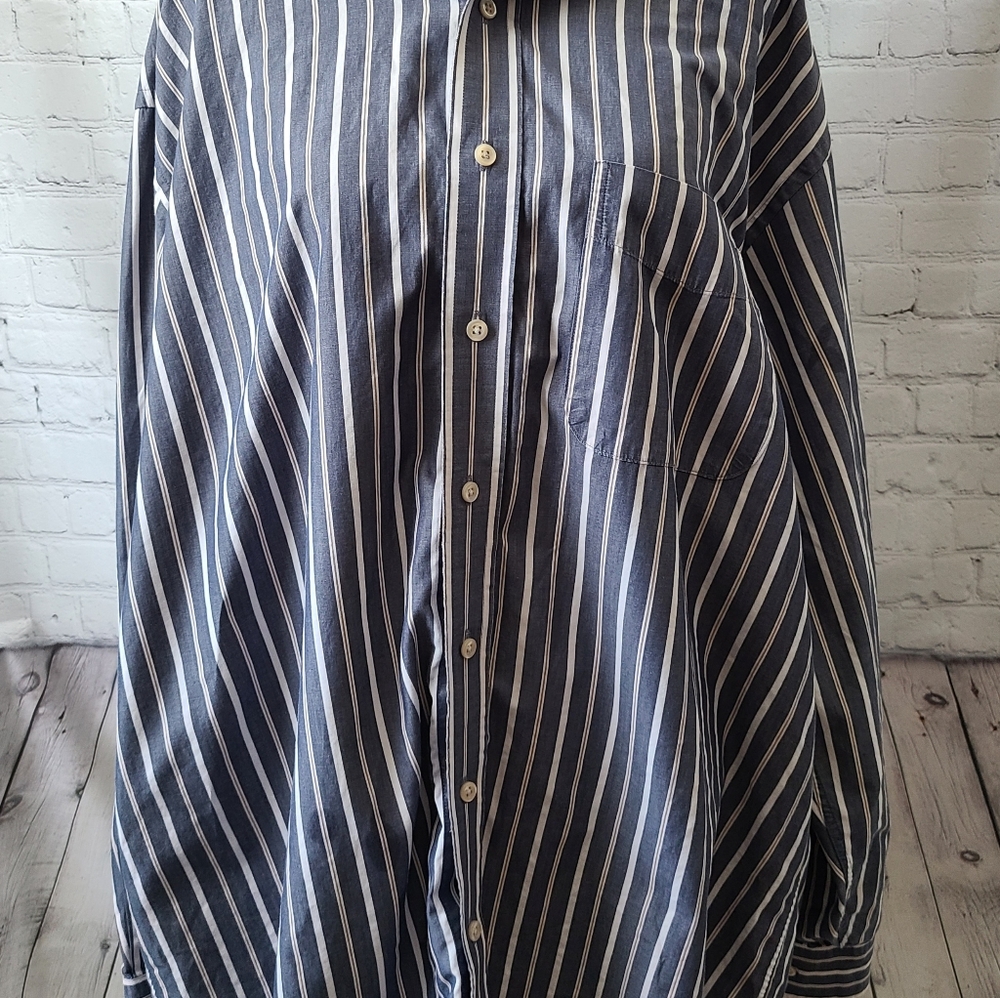Jos A Bank Executive Collection XL Blue/White